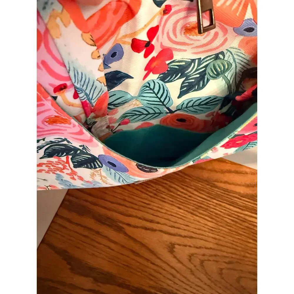 NWOT Canvaslove Floral Pattern Laptop Sleeve Case Cover with Pocket.